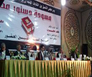 مصر اليوم - البلتاجي يؤكد أن الدستور هو مفتاح التغيير المنشود